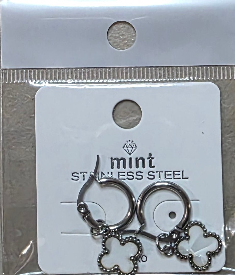 Clover Stainless Steel Earrings for Women – 7 Colors - Angelique Boutique