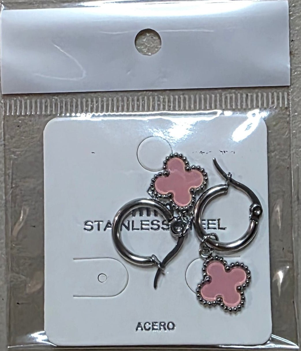 Clover Stainless Steel Earrings for Women – 7 Colors - Angelique Boutique