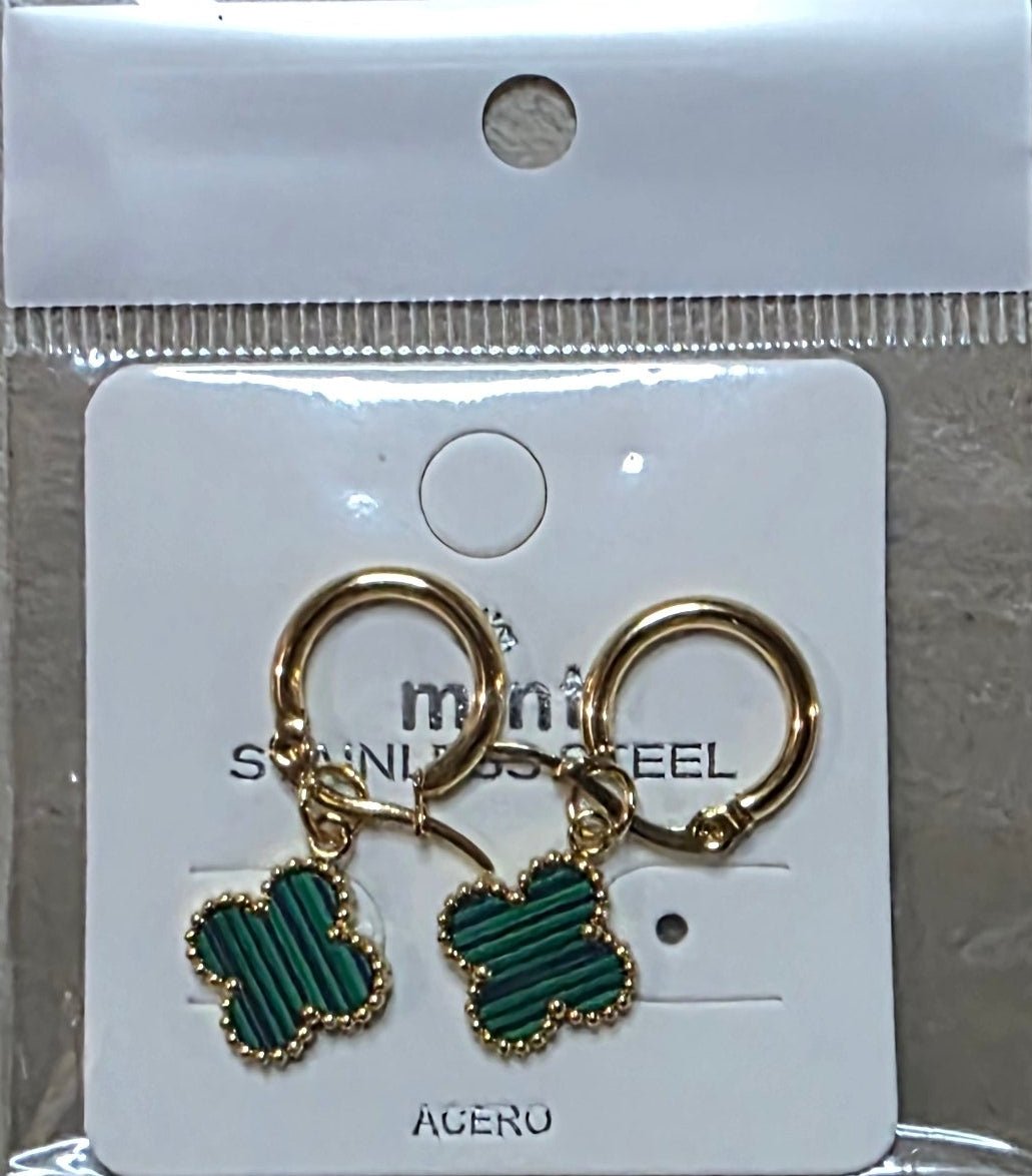 Clover Stainless Steel Earrings for Women – 7 Colors - Angelique Boutique