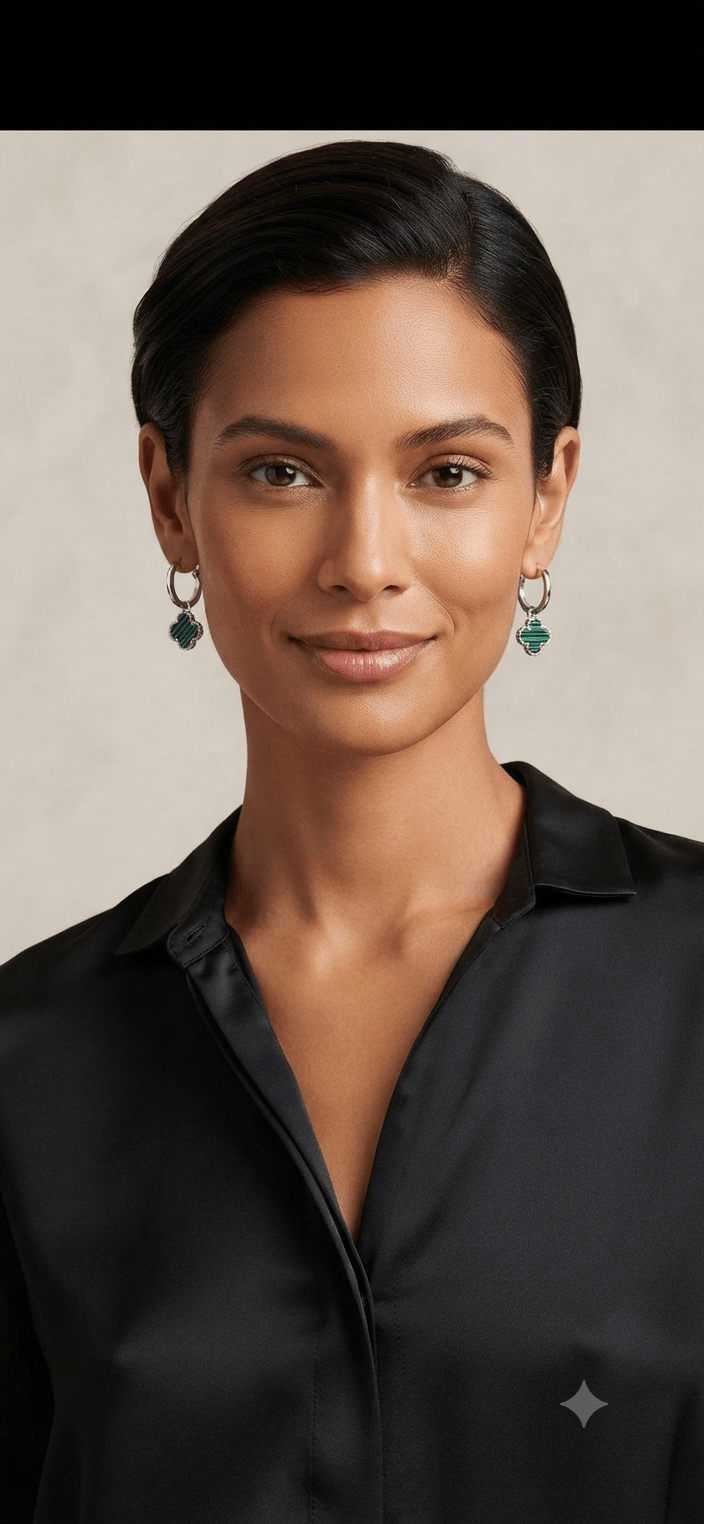 Clover Stainless Steel Earrings for Women – 7 Colors - Angelique Boutique
