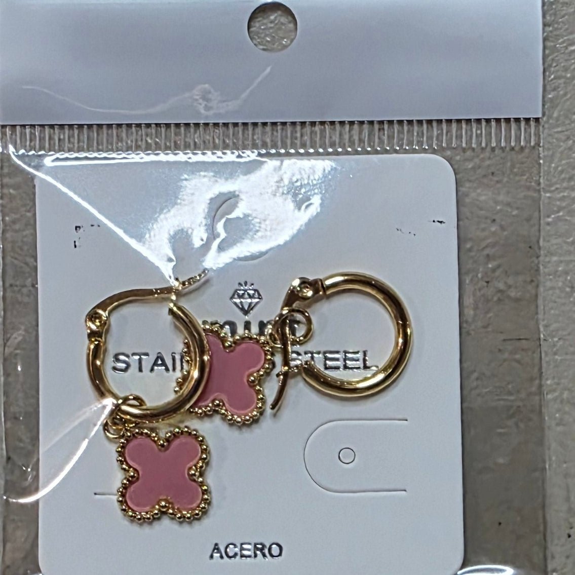 Clover Stainless Steel Earrings for Women – 7 Colors - Angelique Boutique