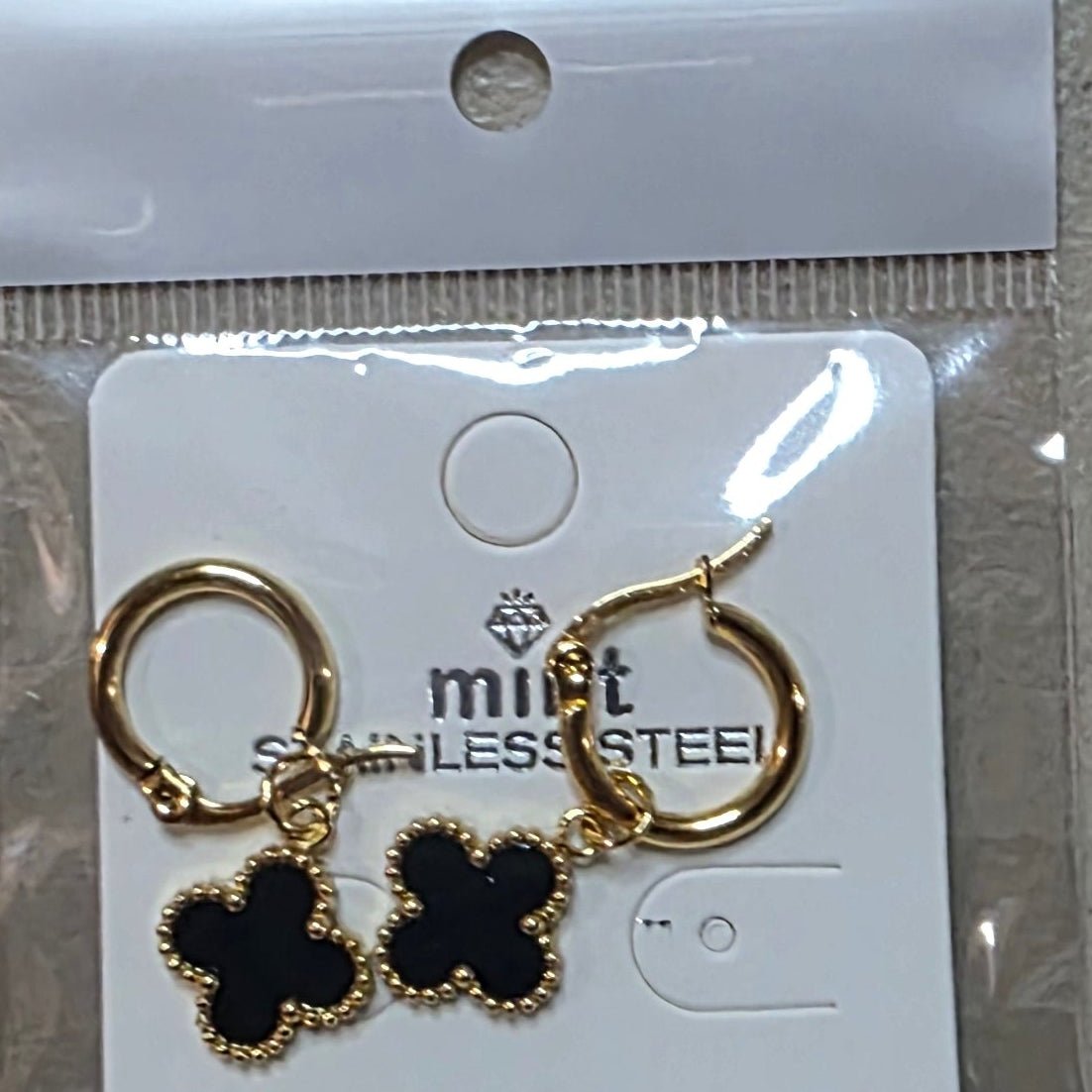 Clover Stainless Steel Earrings for Women – 7 Colors - Angelique Boutique
