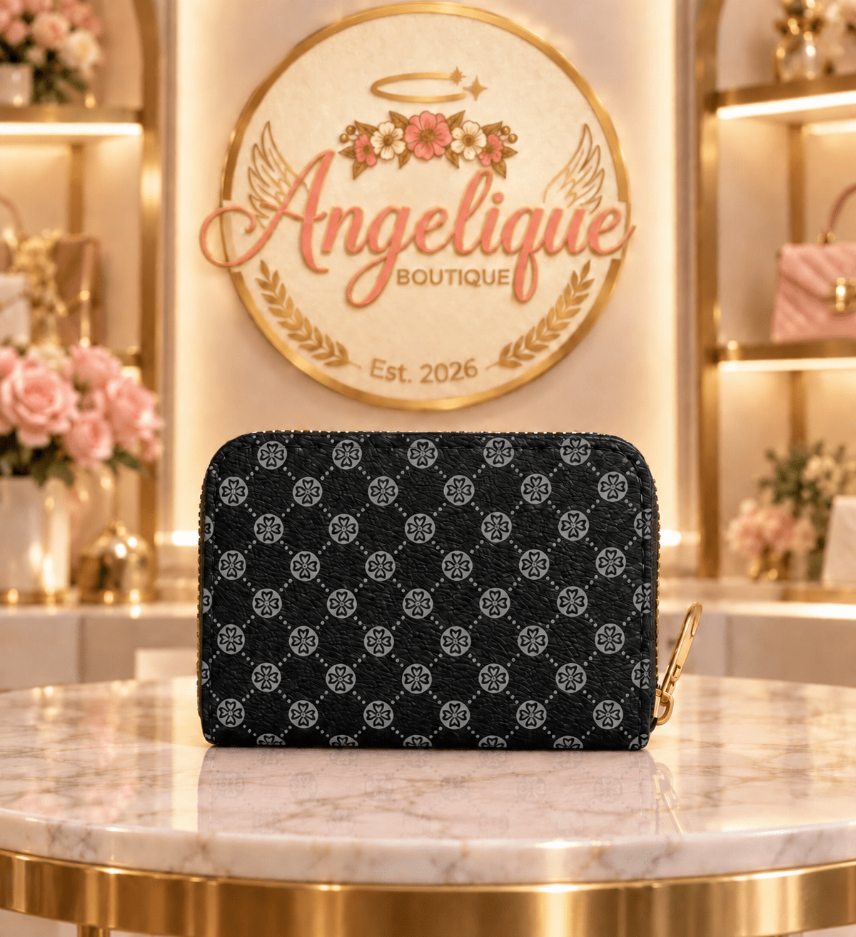 Clover Wallet – Multiple Compartments & Assorted Colors - Angelique Boutique