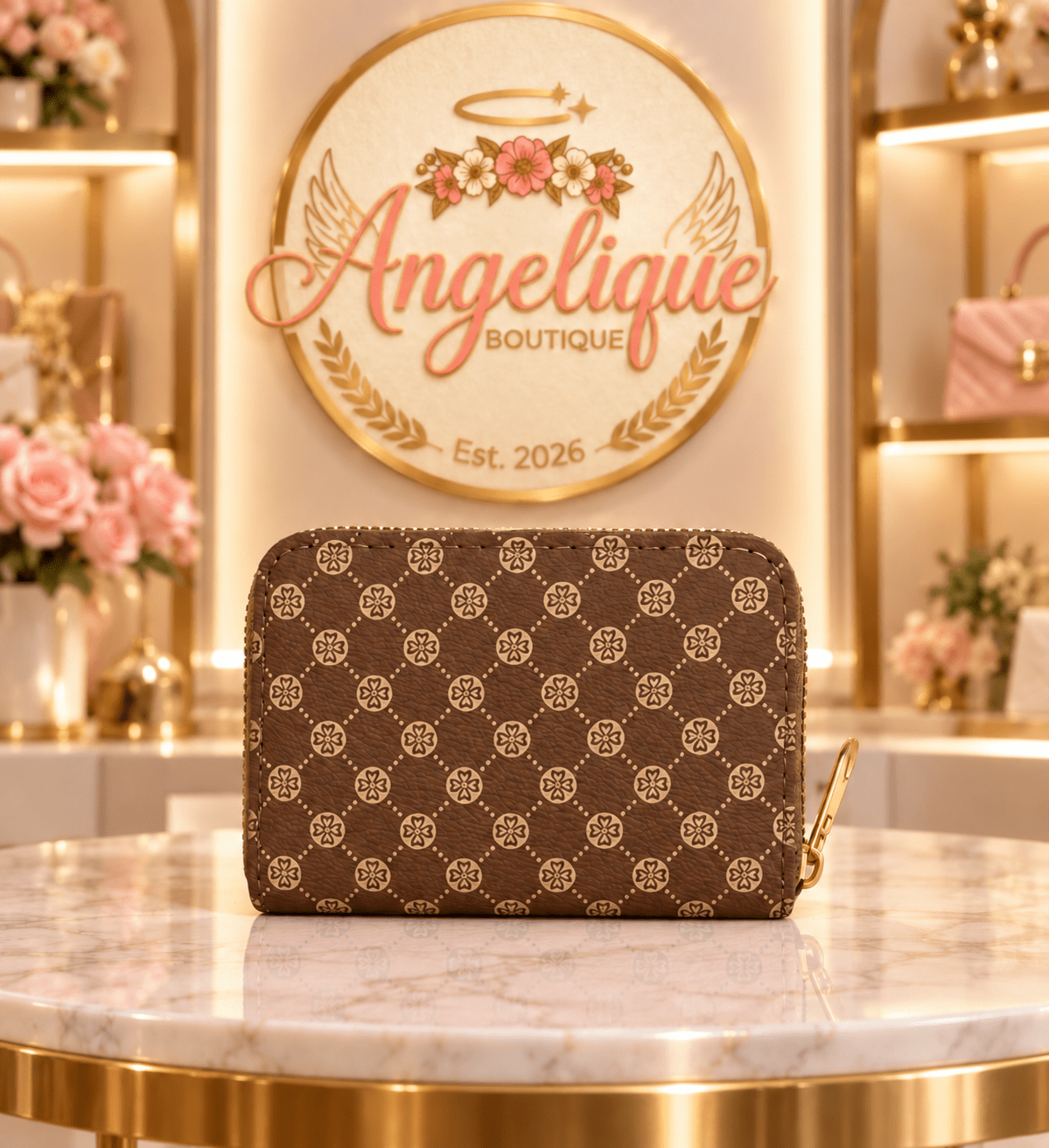 Clover Wallet – Multiple Compartments & Assorted Colors - Angelique Boutique