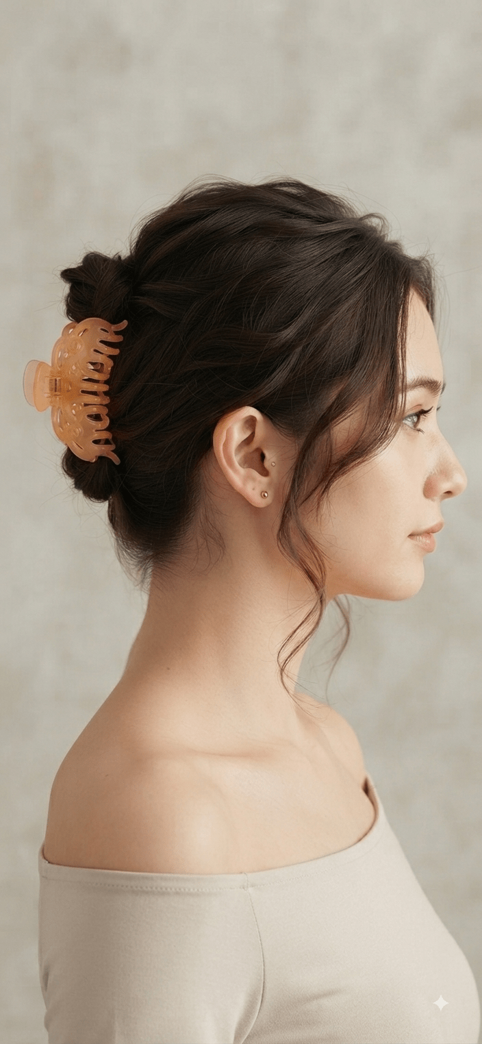 Colorful Claw Hair Clips for Women – 11 Vibrant Colors - Angelique Boutique