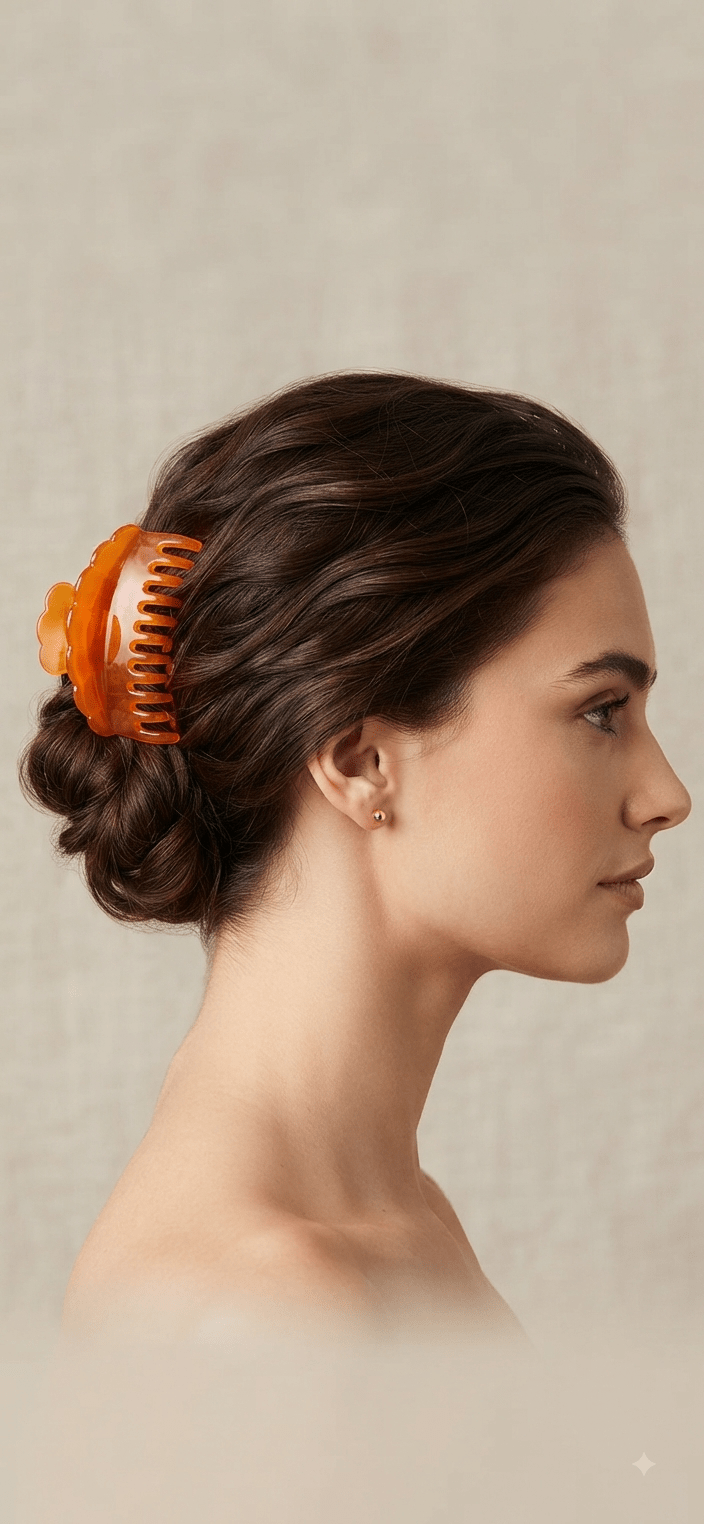 Colorful Claw Hair Clips for Women – 11 Vibrant Colors - Angelique Boutique