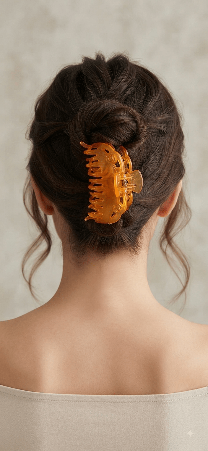 Colorful Claw Hair Clips for Women – 11 Vibrant Colors - Angelique Boutique