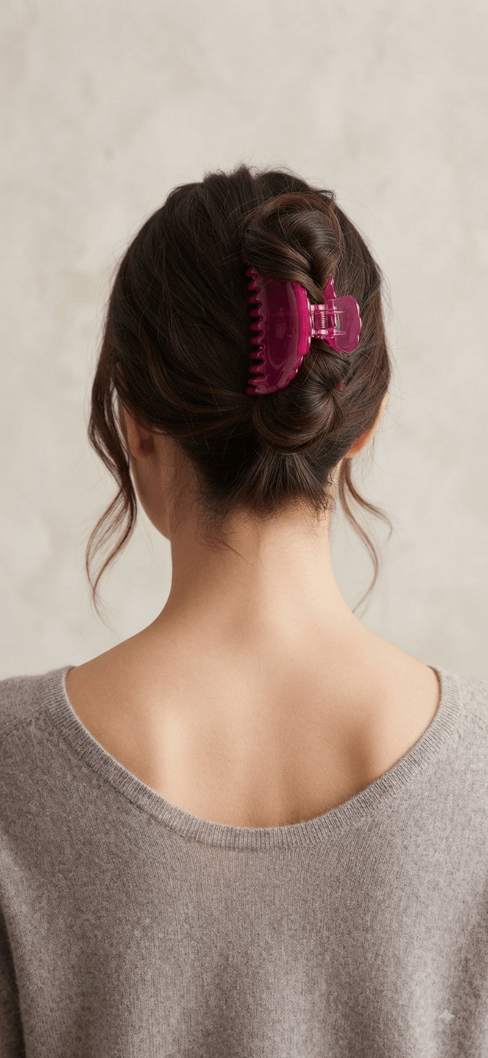 Colorful Claw Hair Clips for Women – 11 Vibrant Colors - Angelique Boutique