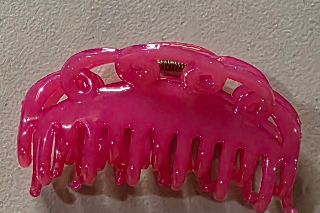 Colorful Claw Hair Clips for Women – 11 Vibrant Colors - Angelique Boutique