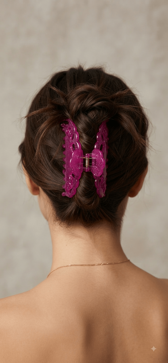 Colorful Claw Hair Clips for Women – 11 Vibrant Colors - Angelique Boutique