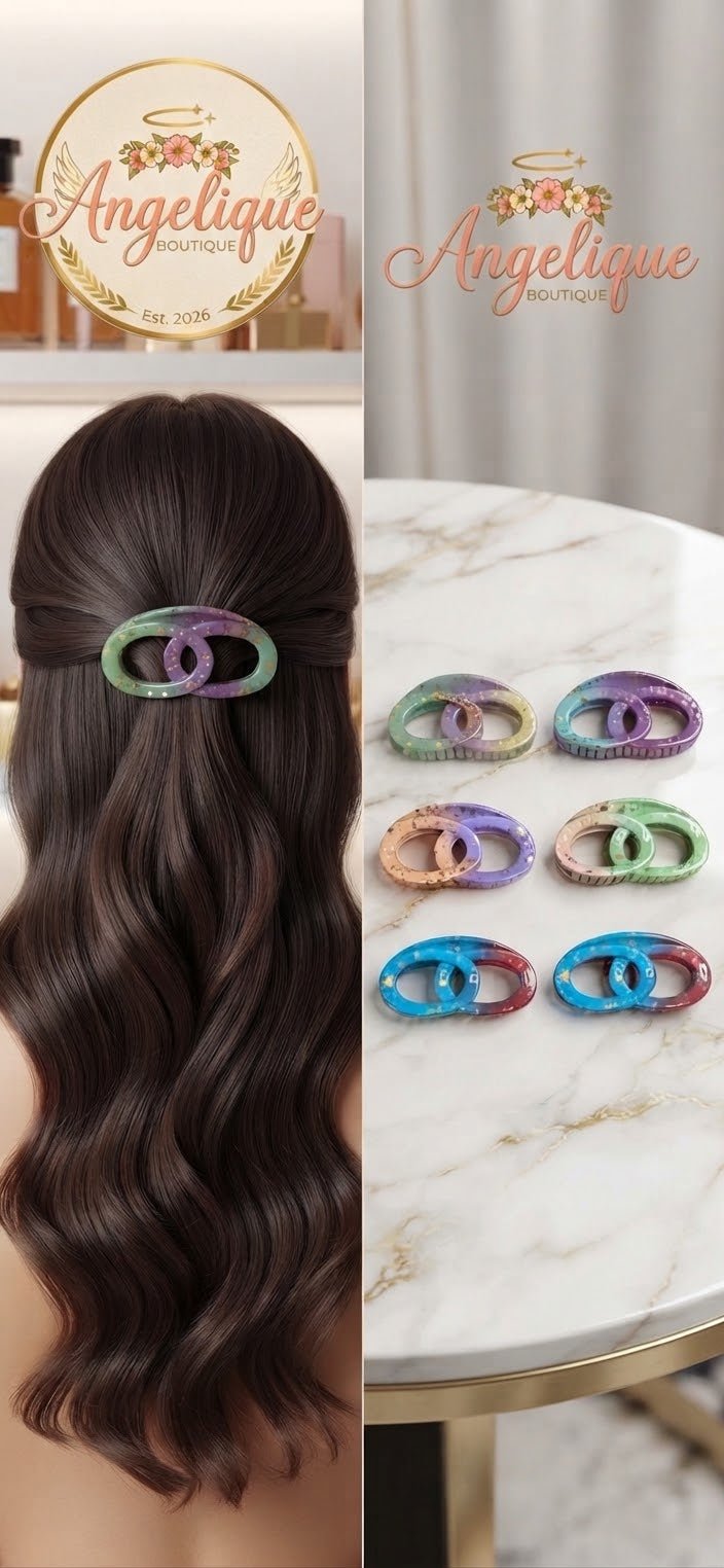 Colorful Hair Clip in Six Versatile Shades - Angelique Boutique