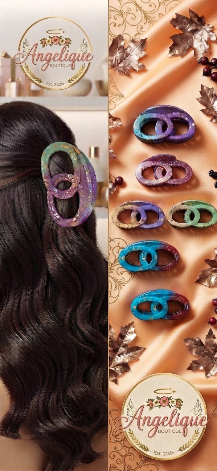 Colorful Hair Clip in Six Versatile Shades - Angelique Boutique