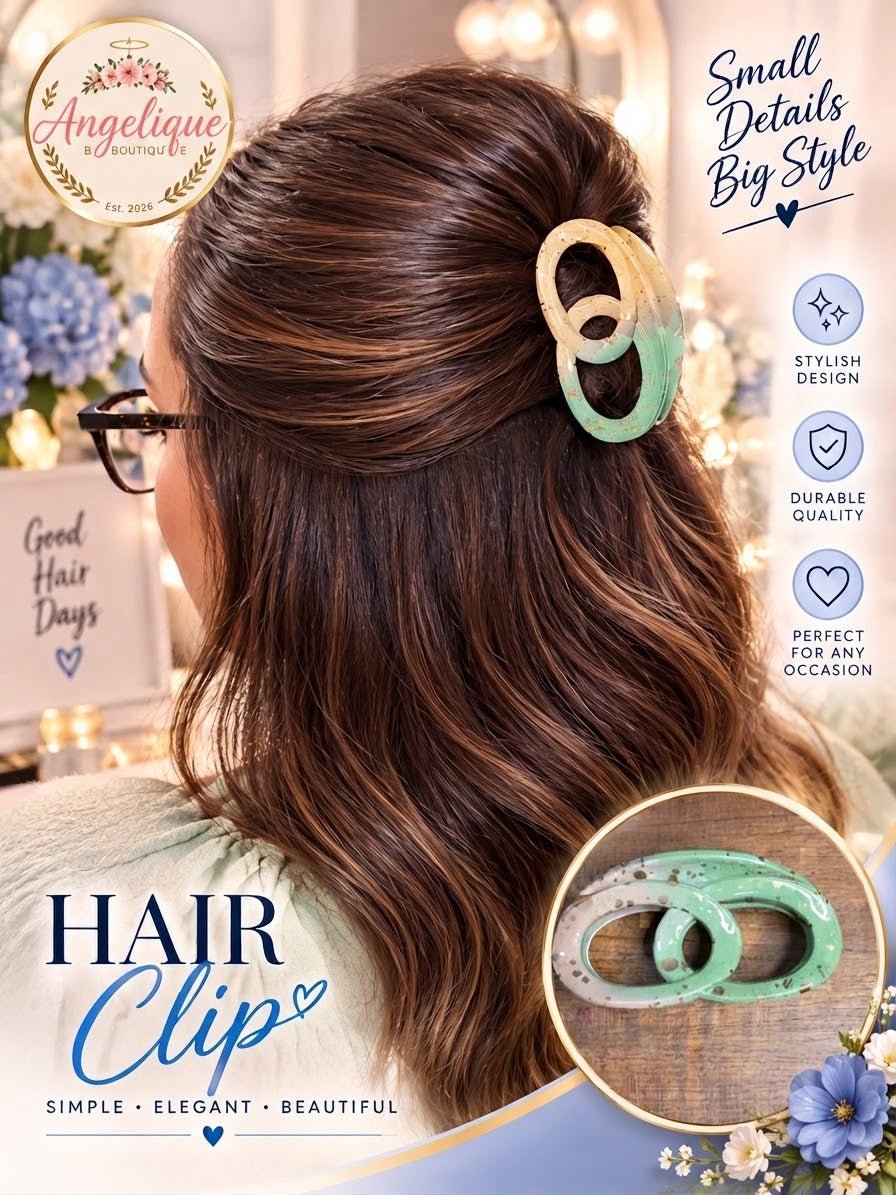 Colorful Hair Clip in Six Versatile Shades - Angelique Boutique
