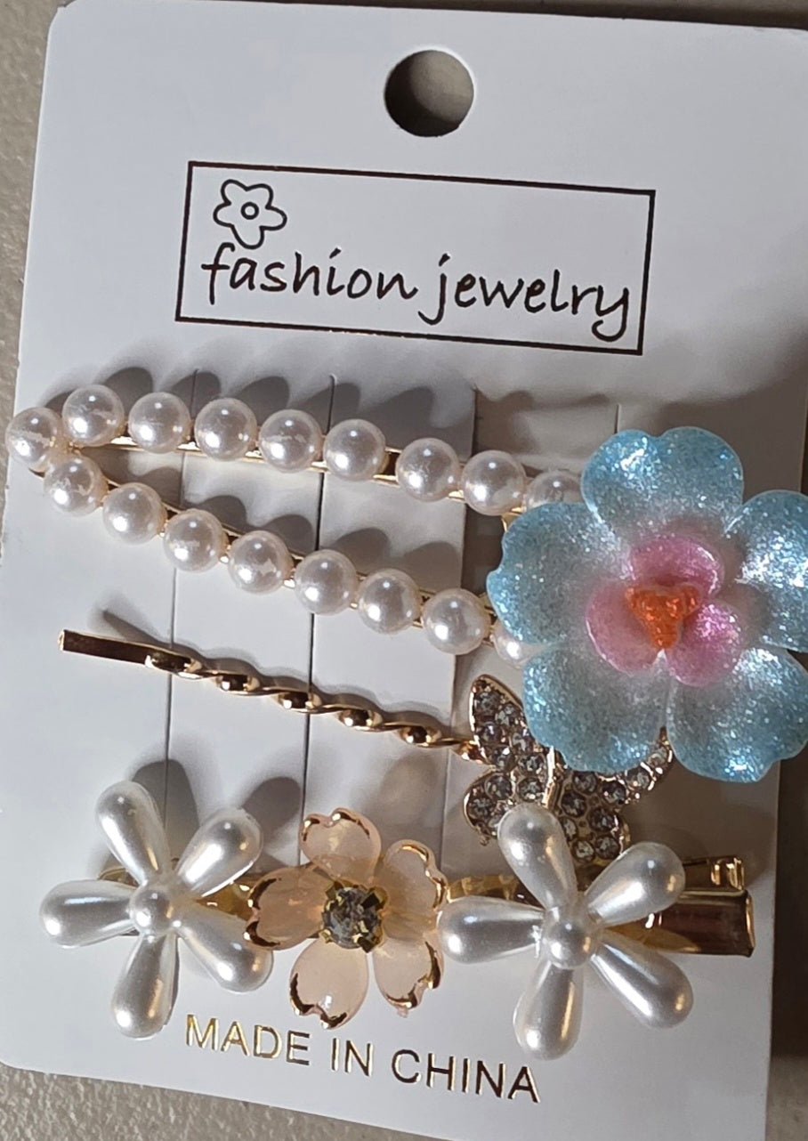 Colorful Hair Pins | Women's Hair Accessories - Angelique Boutique