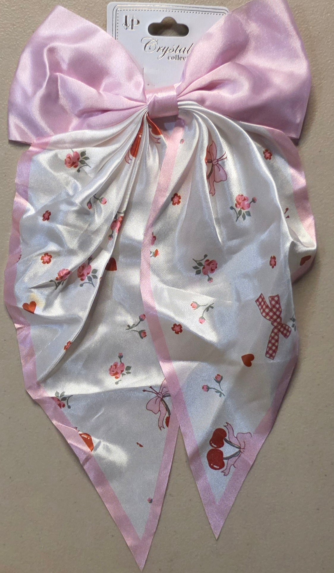 Coquette Cherry Hair Bow – Cute Bow for Girls & Women - Angelique Boutique