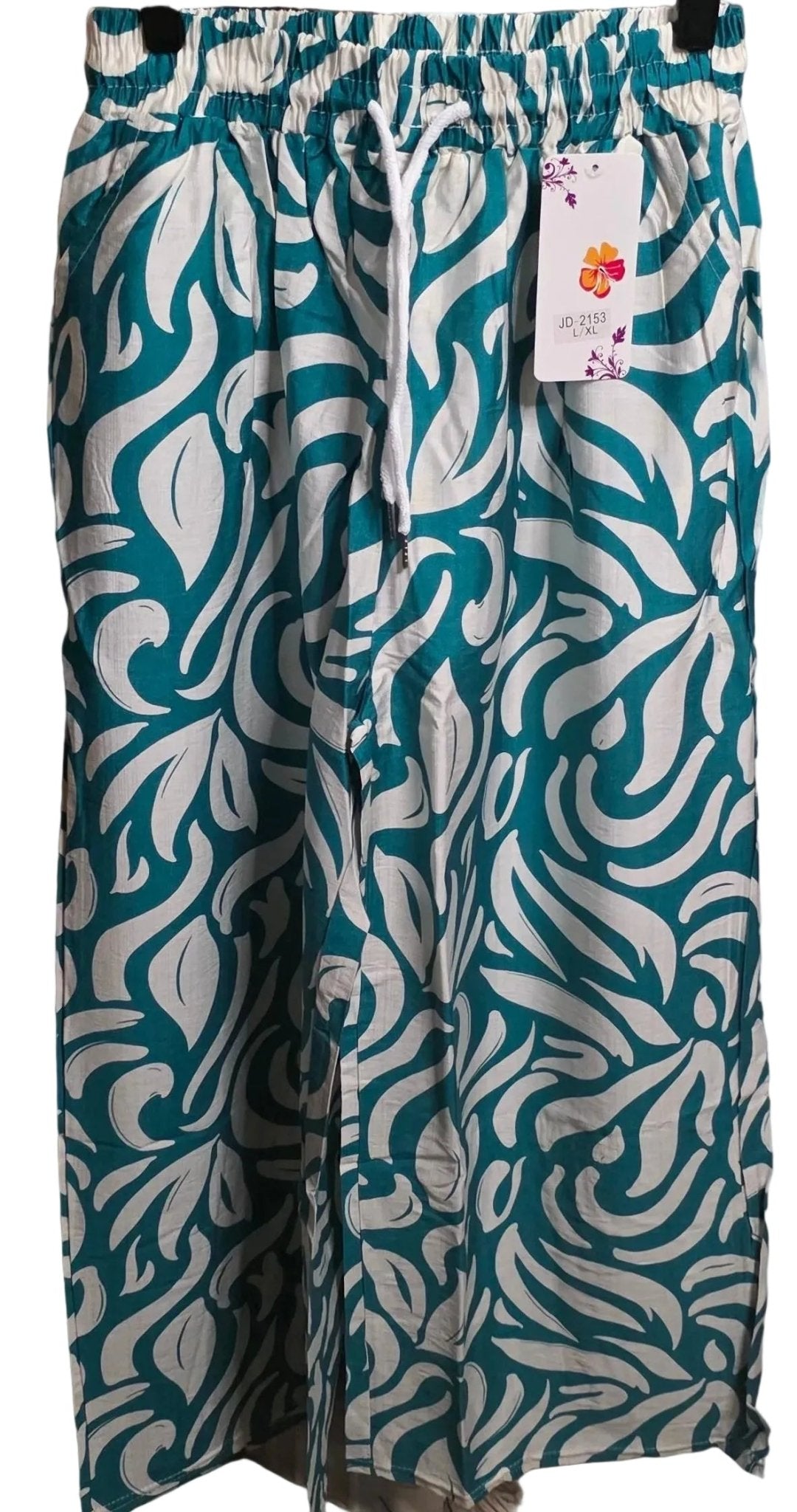Cotton Palazzo Shorts – Wide Leg Casual Pants for Women - Angelique Boutique