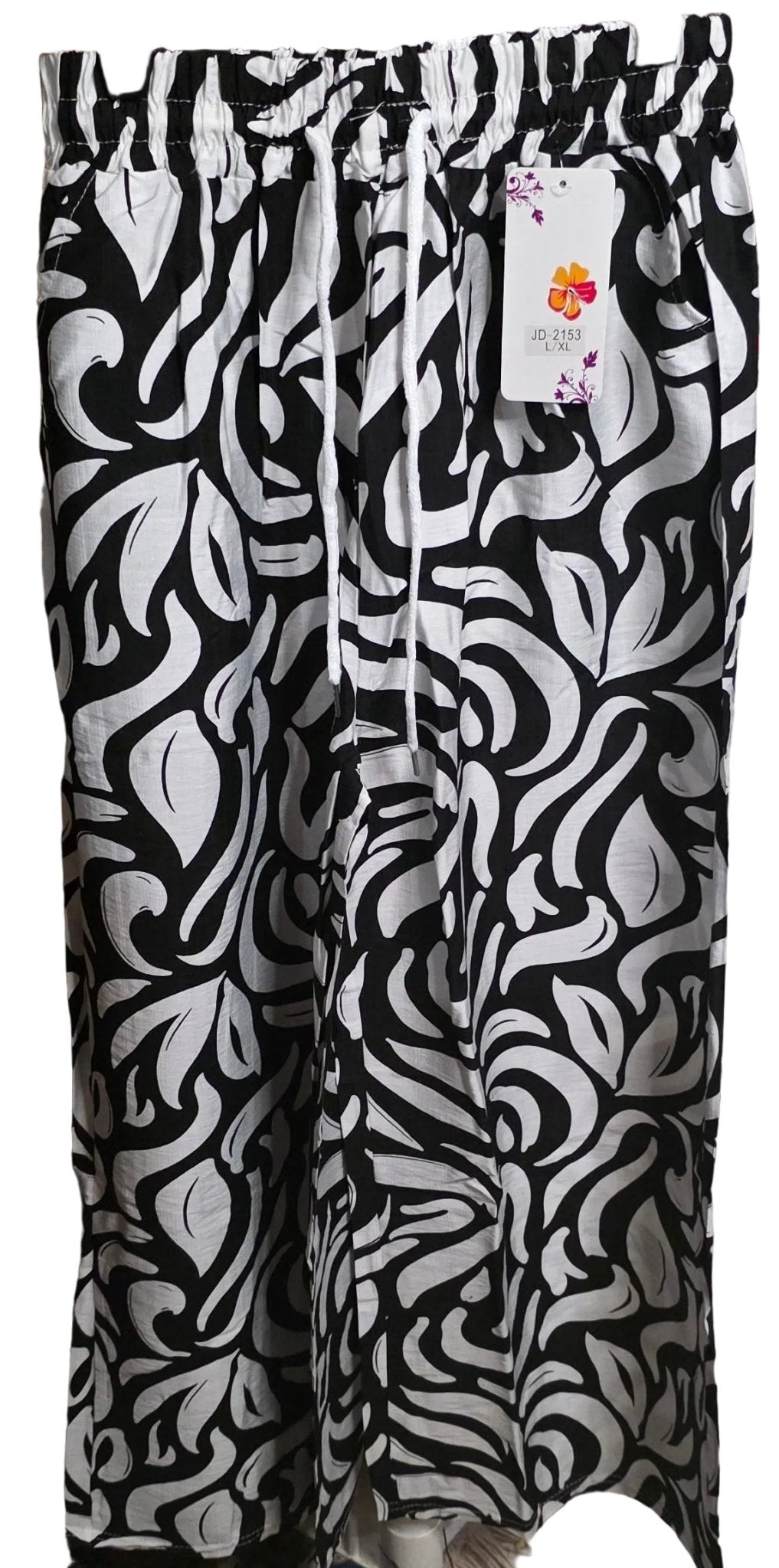 Cotton Palazzo Shorts – Wide Leg Casual Pants for Women - Angelique Boutique