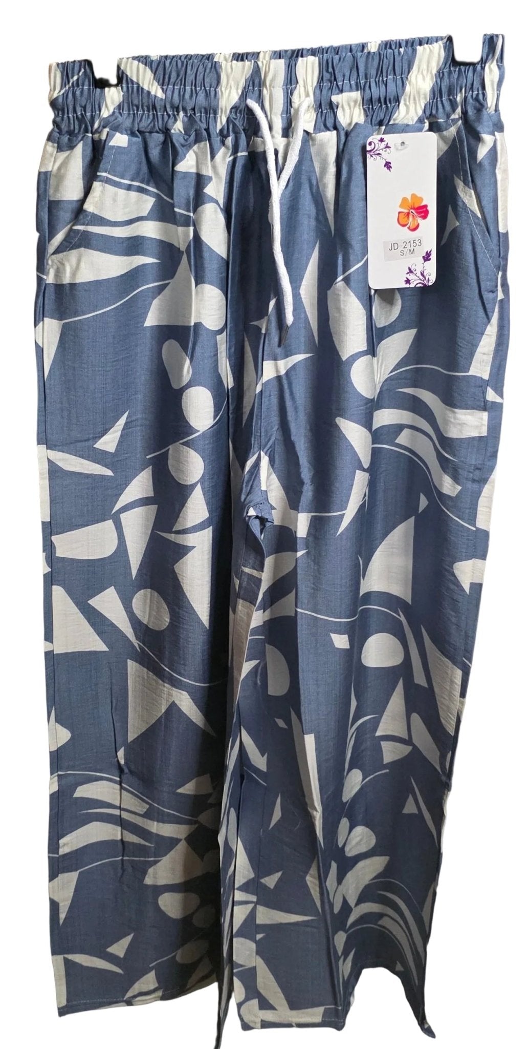 Cotton Palazzo Shorts – Wide Leg Casual Pants for Women - Angelique Boutique