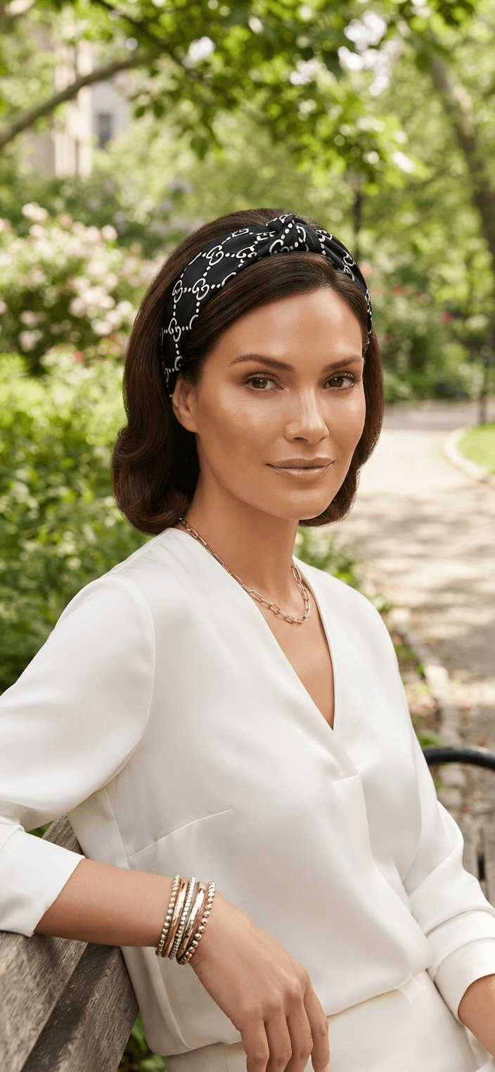 Designer-Inspired Knotted Headband – Multiple Colors - Angelique Boutique