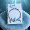 Dolphin Charm Bead Bracelet – Pandora Style Stainless Steel - Angelique Boutique