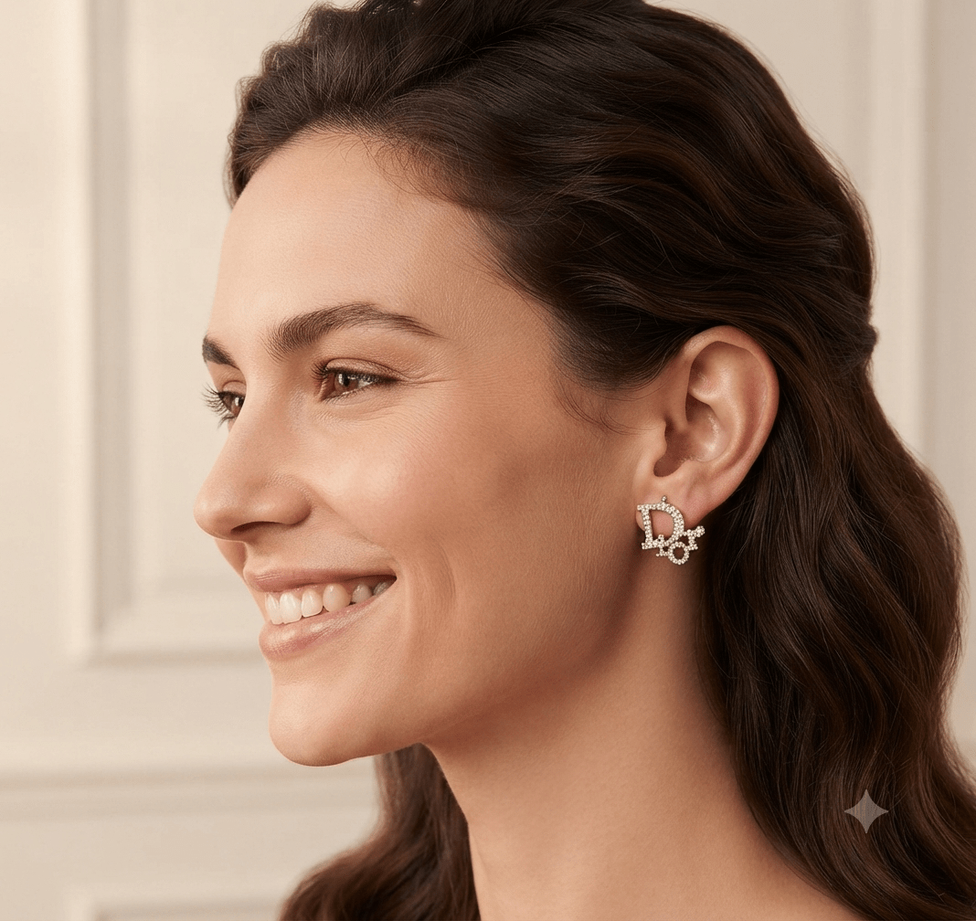 Elegant Crystal & Pearl Drop Earrings – 4 Styles - Angelique Boutique