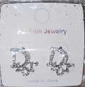 Elegant Crystal & Pearl Drop Earrings – 4 Styles - Angelique Boutique