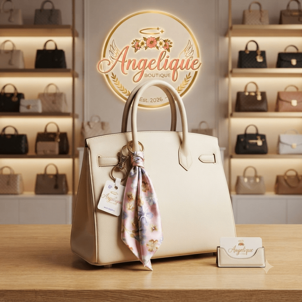 Floral Scarf Keychain – Bag Charm Multiple Colors - Angelique Boutique