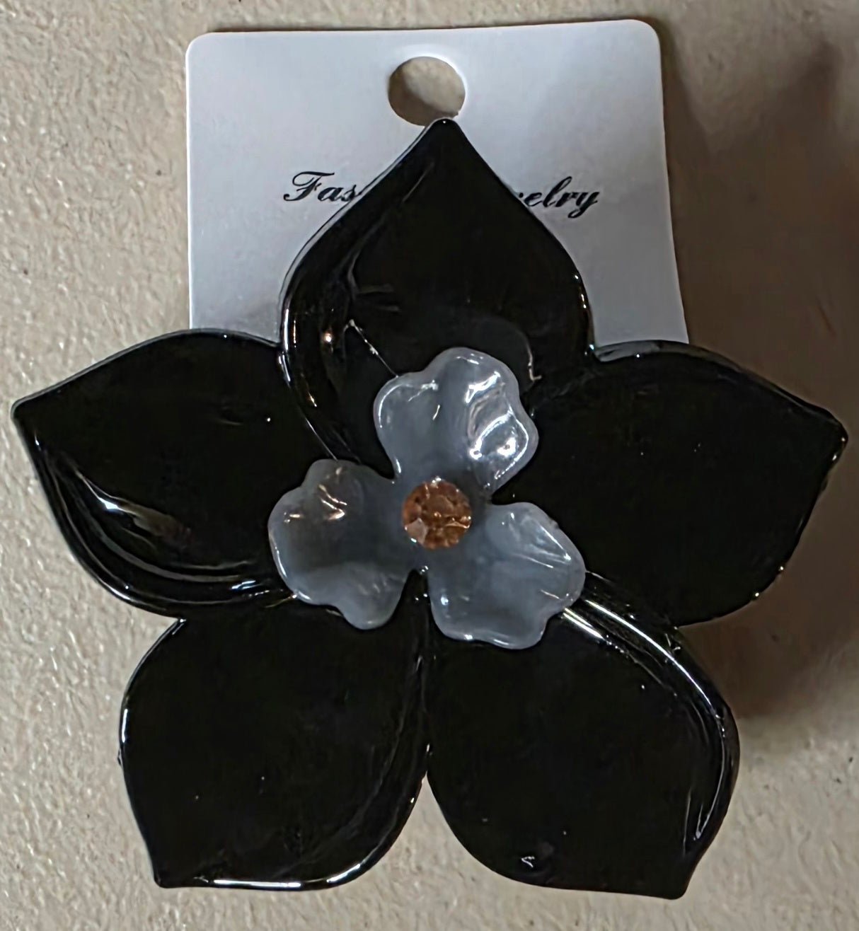 Flower Hair Claw Clip – Translucent Floral Design 6 Colors - Angelique Boutique