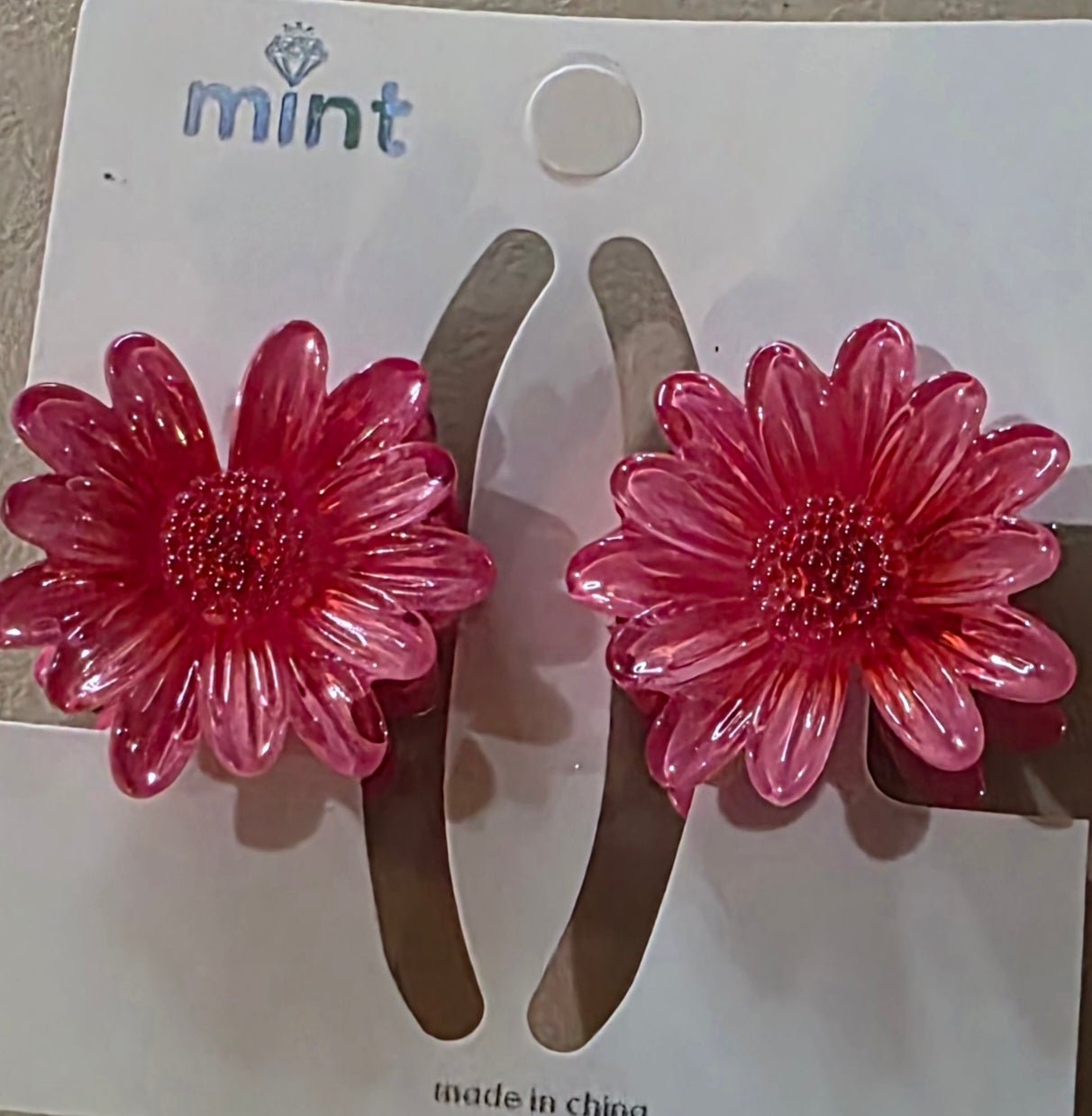 Flower Hair Clips Set of 2 – 12 Colors - Angelique Boutique