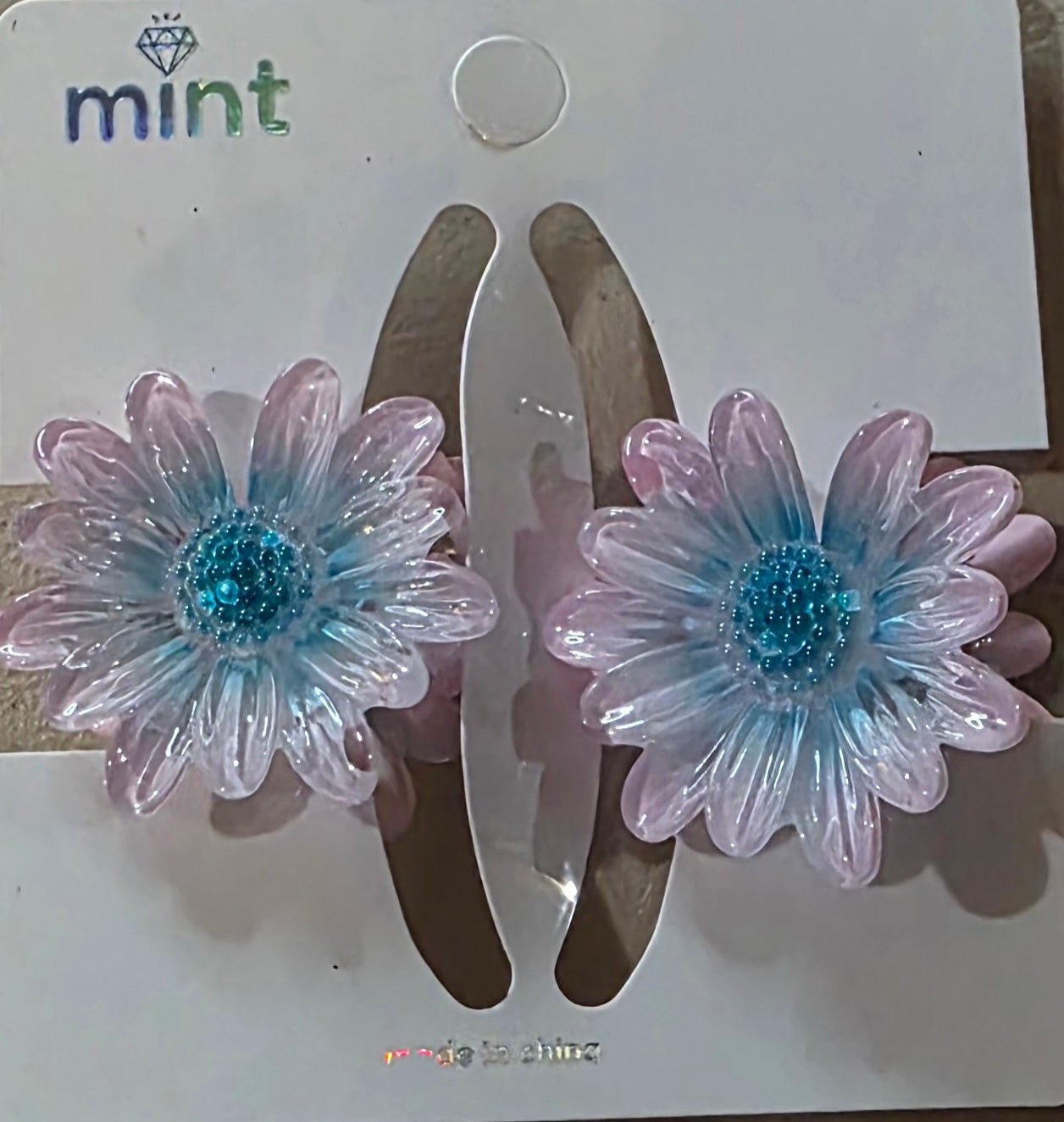 Flower Hair Clips Set of 2 – 12 Colors - Angelique Boutique