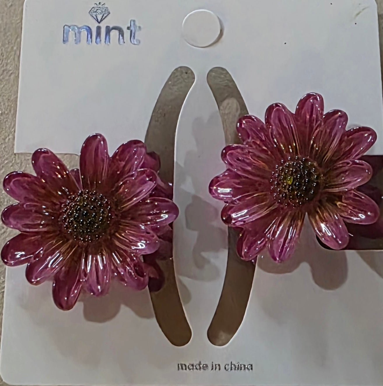 Flower Hair Clips Set of 2 – 12 Colors - Angelique Boutique