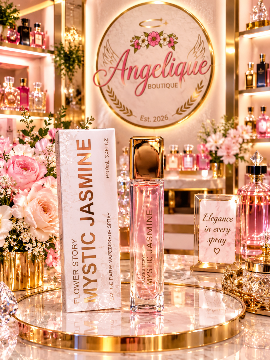 Flower Story Mystic Jasmine Eau de Parfum for Women - Angelique Boutique