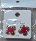 Flower Style Stainless Steel Earrings for Women - Angelique Boutique