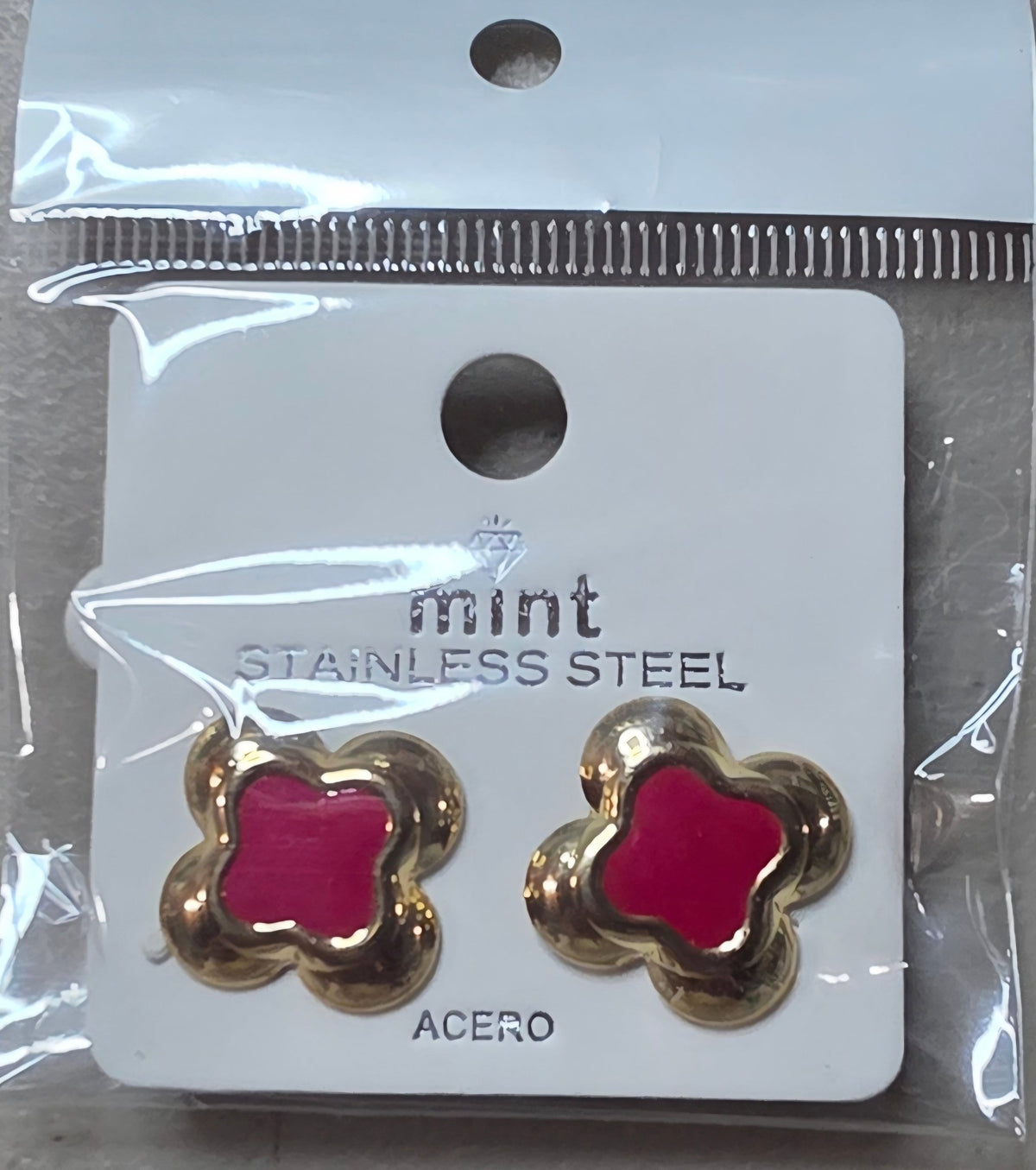 Flower Style Stainless Steel Earrings for Women - Angelique Boutique