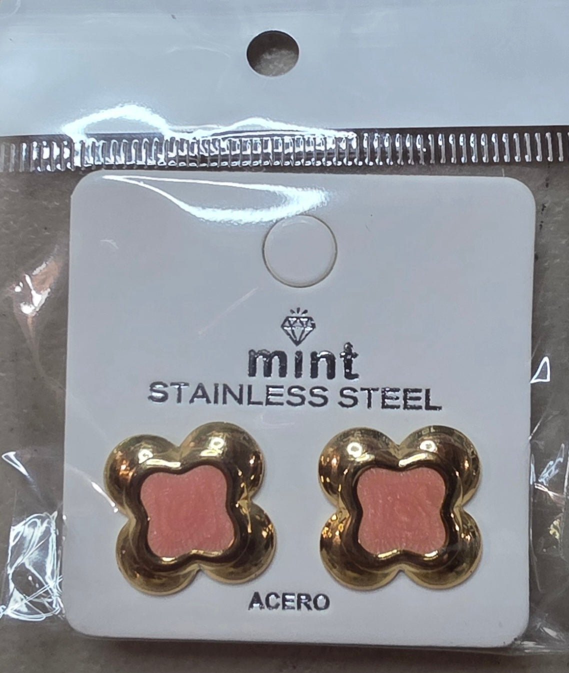 Flower Style Stainless Steel Earrings for Women - Angelique Boutique