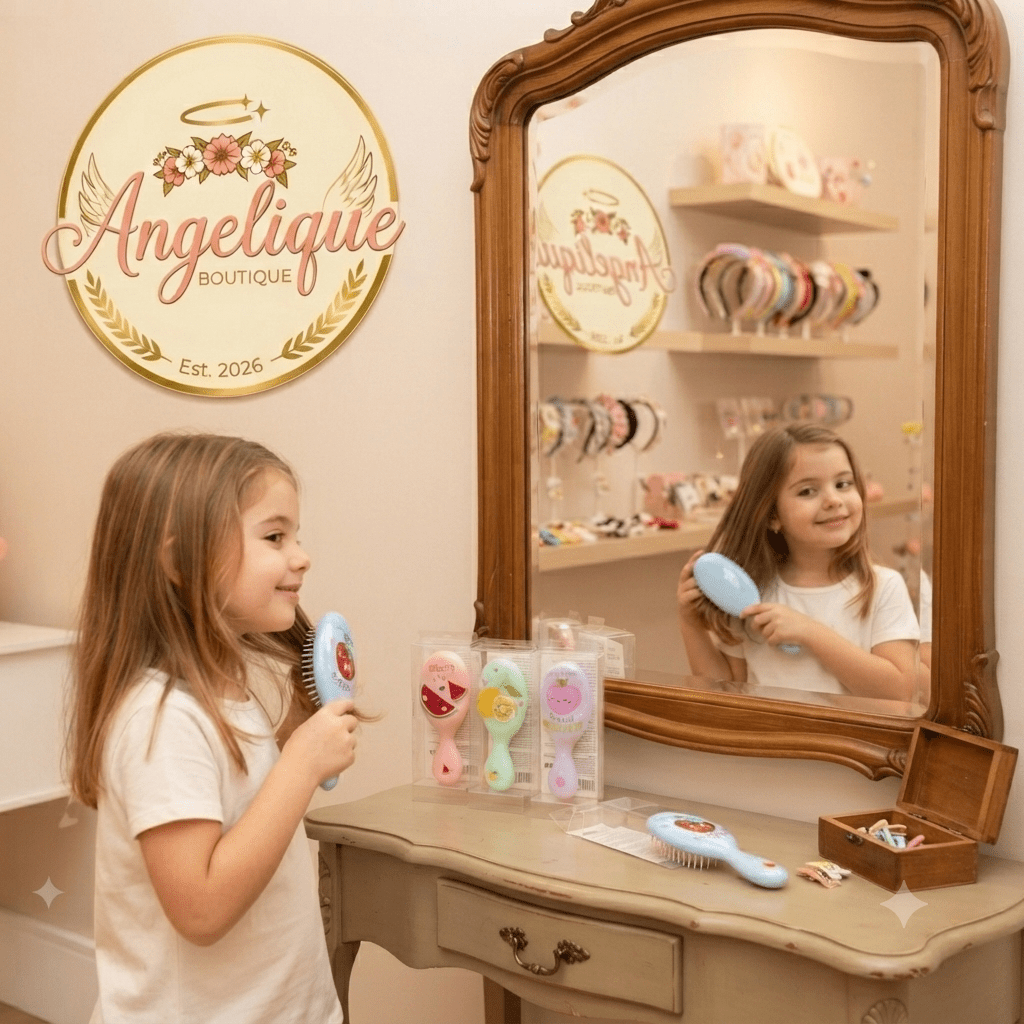 Fruity Hair Detangling Brush for Women & Girls - Angelique Boutique