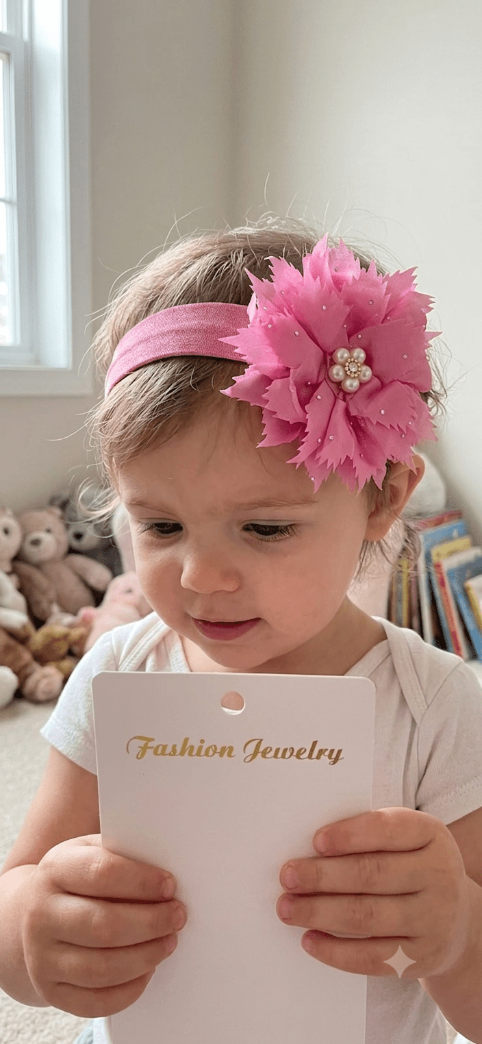 Girls Hair Bandana Headband – Soft Knotted Head Wrap - Angelique Boutique
