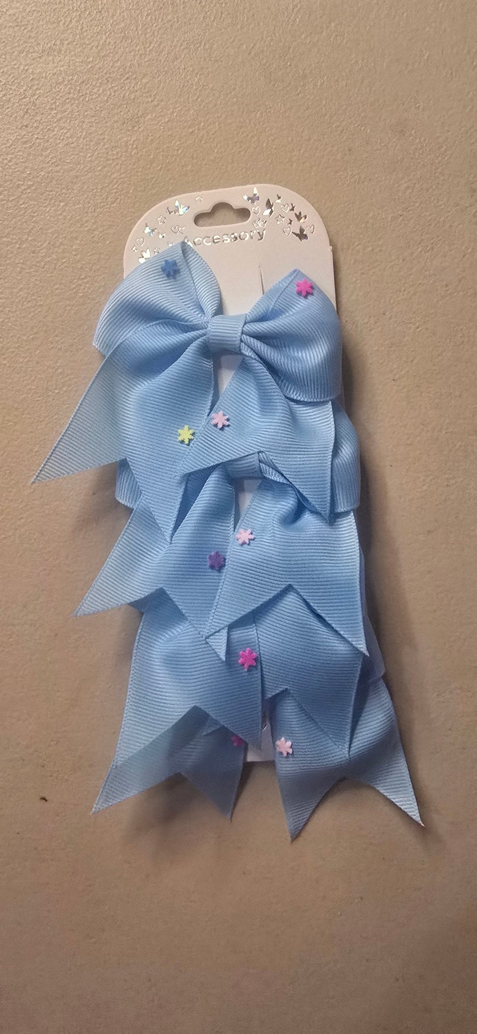 Girls Hair Bows Set of 4 – Colorful Bow Clips for Kids - Angelique Boutique