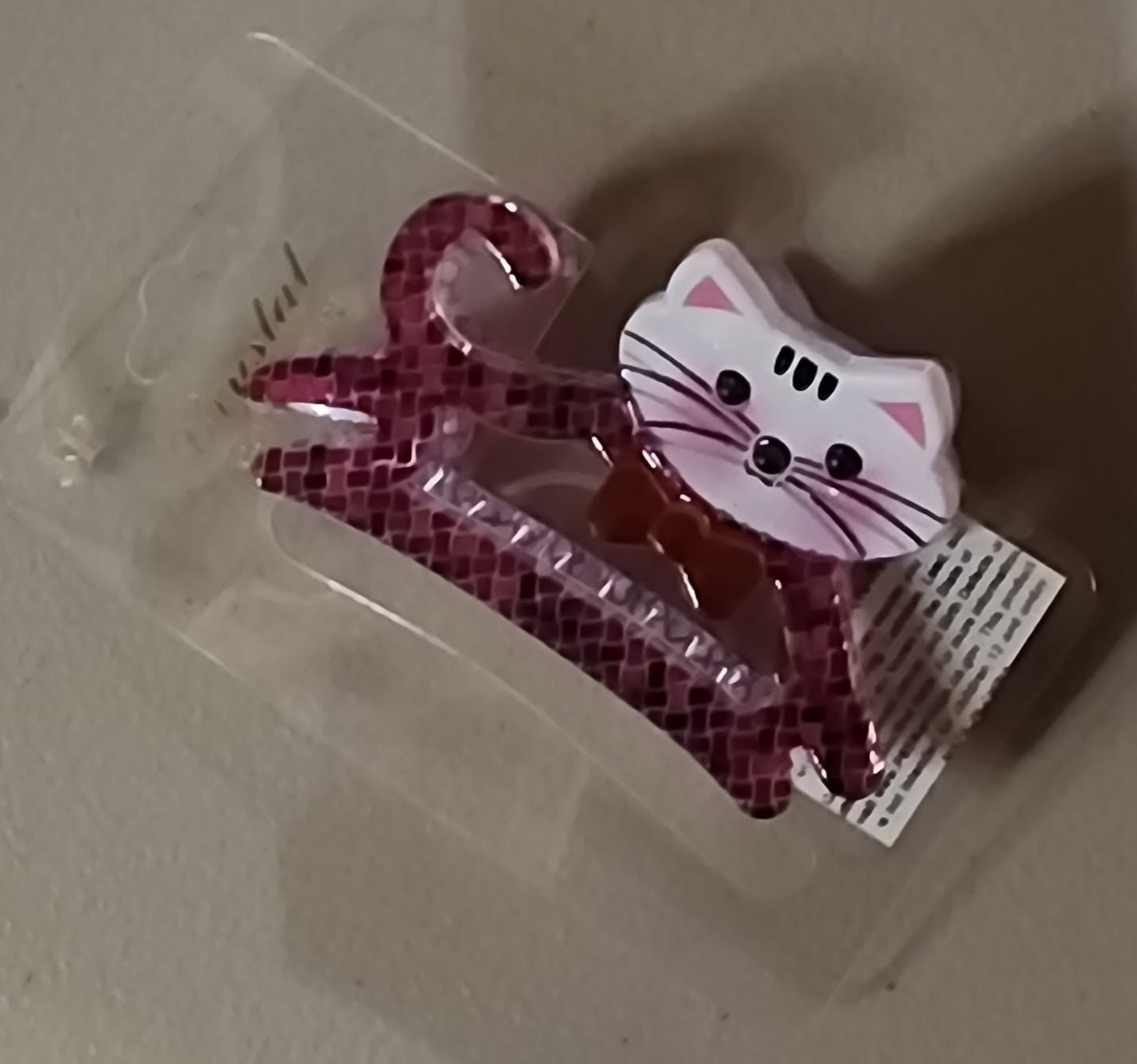 Glitter Cat Hair Clips – 6 Colors for Women & Girls - Angelique Boutique