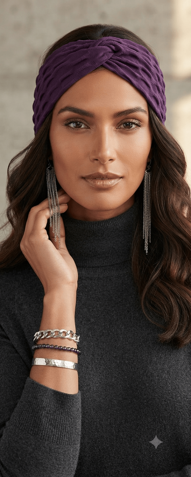 Hair Bandana – Women's Fabric Head Wrap - Angelique Boutique