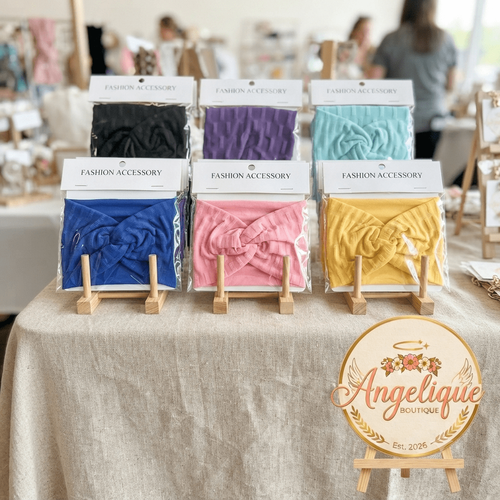 Hair Bandana – Women's Fabric Head Wrap - Angelique Boutique