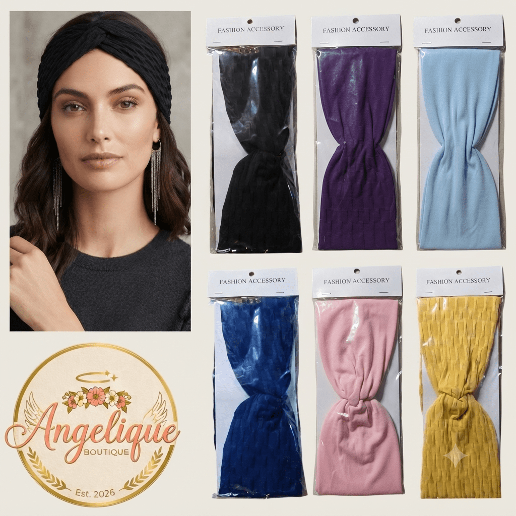Hair Bandana – Women's Fabric Head Wrap - Angelique Boutique