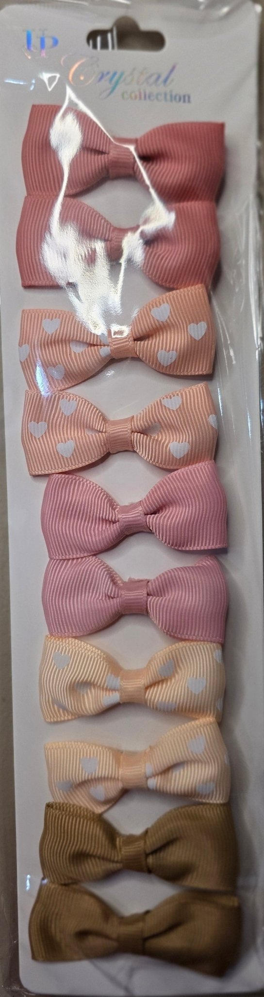 Hair Bow Set of 10 – Assorted Styles & Colors Pack - Angelique Boutique
