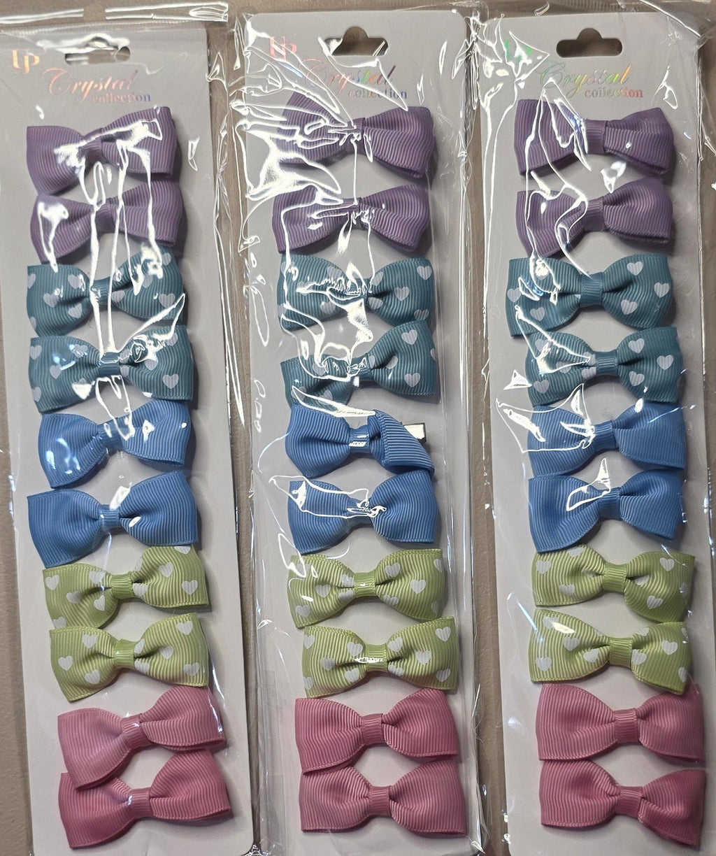 Hair Bow Set of 10 – Assorted Styles & Colors Pack - Angelique Boutique