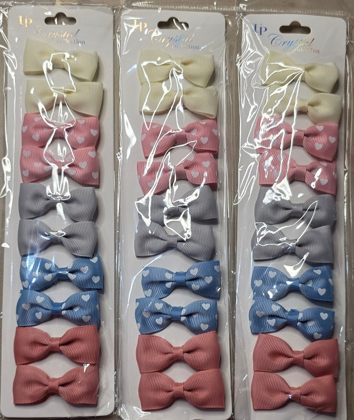 Hair Bow Set of 10 – Assorted Styles & Colors Pack - Angelique Boutique
