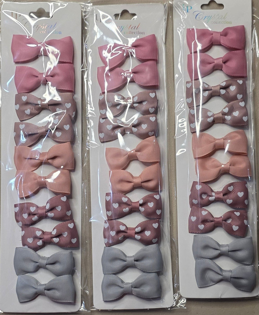 Hair Bow Set of 10 – Assorted Styles & Colors Pack - Angelique Boutique