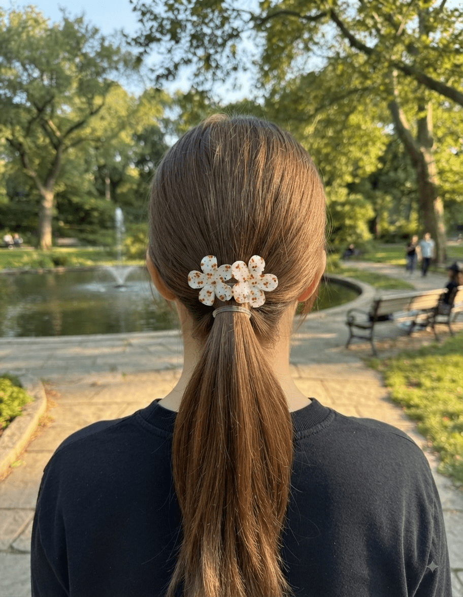 Hawaiian cherry hair bows - Angelique Boutique