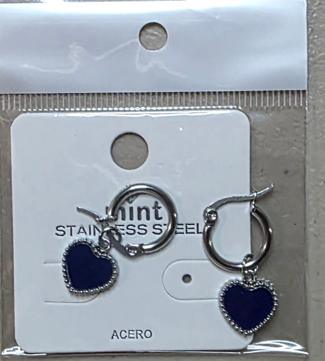 Heart Stainless Steel Earrings for Women – Gold & Silver - Angelique Boutique