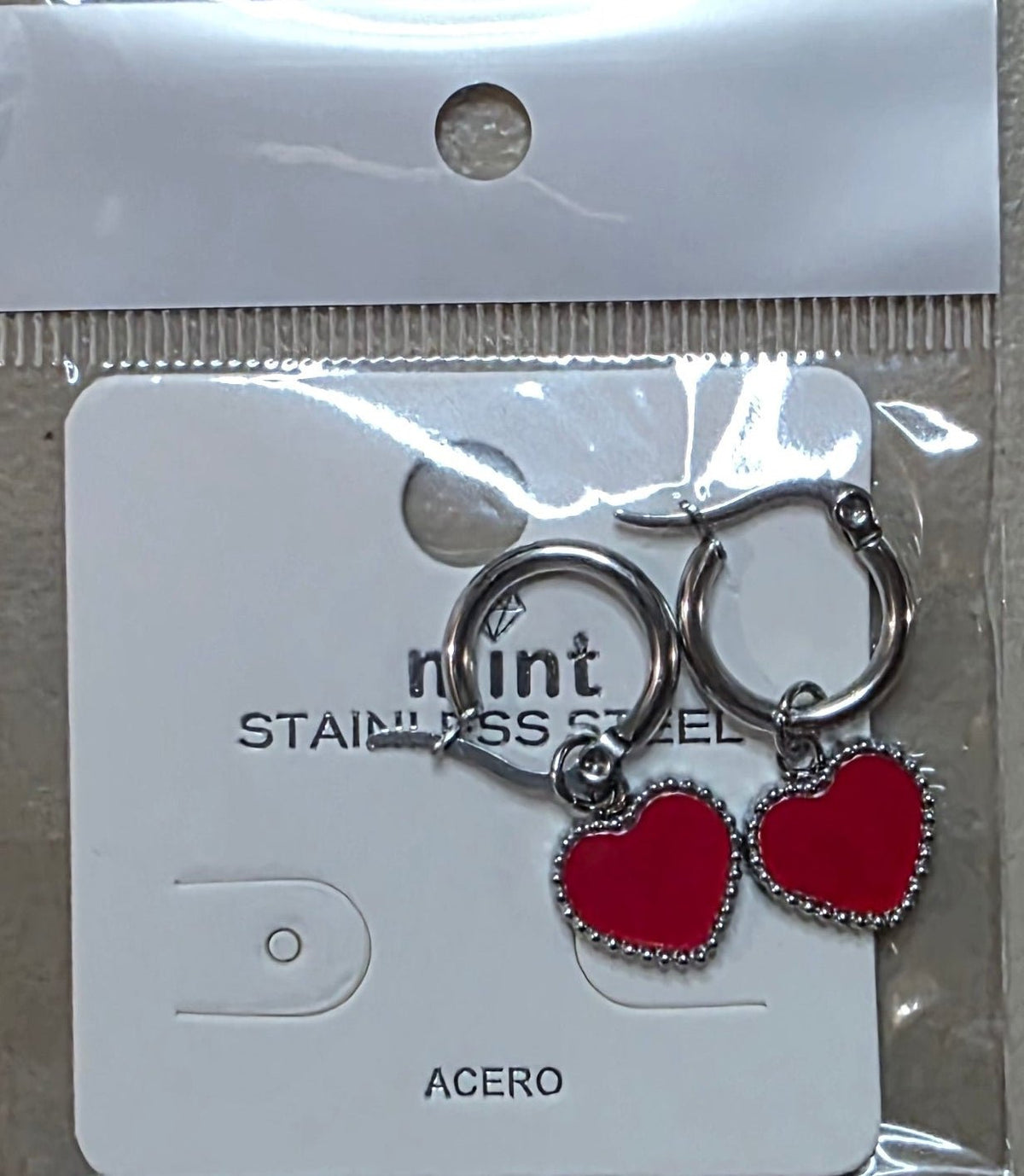 Heart Stainless Steel Earrings for Women – Gold & Silver - Angelique Boutique