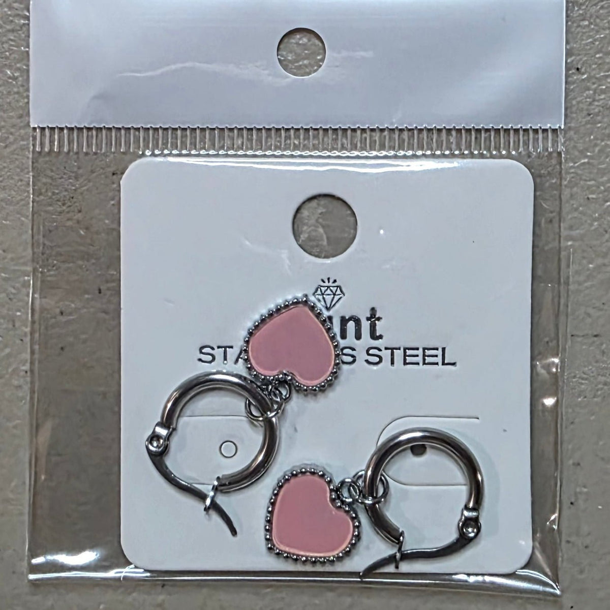 Heart Stainless Steel Earrings for Women – Gold & Silver - Angelique Boutique